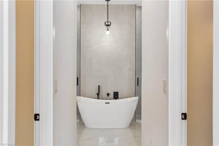 MASTER BATHROOM is a sanctuary of luxury!
