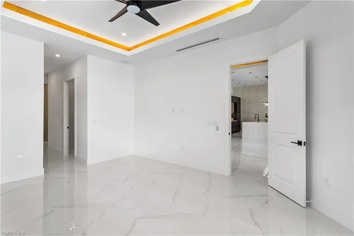 MASTER BEDROOM w/ HIS and HER WALK-IN CLOSETS