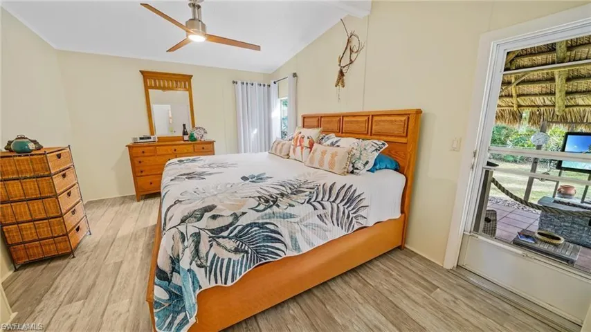 Large master Suite with lots of closet space.