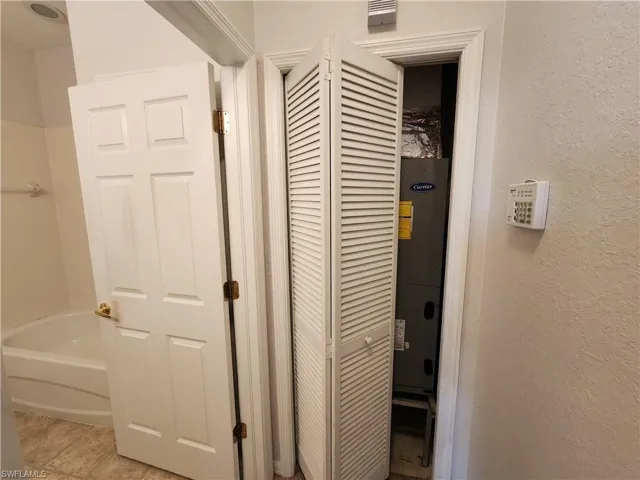 View of utility room
