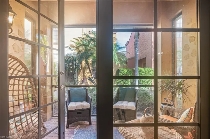 French Doors to Covered Lanai
