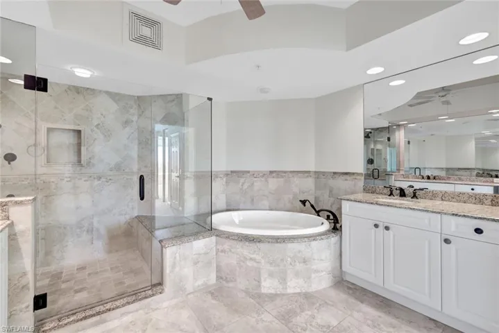 Primary bath suite