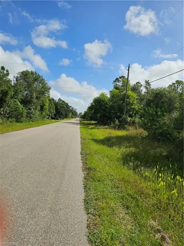 View of asphalt street