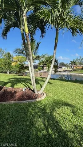 View of green lawn