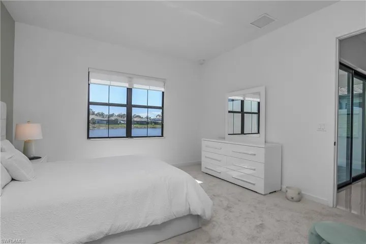 Master Bedroom with water view