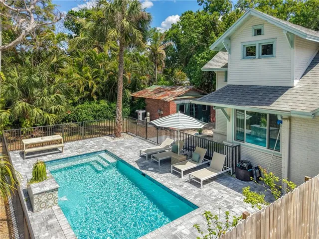 View of pool featuring a fenced in pool, fence private yard, and a patio