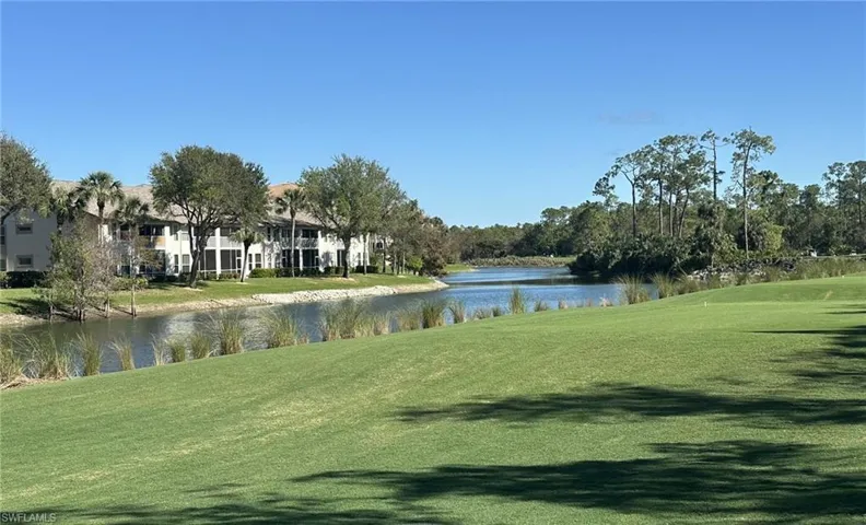 Back lanai overlooks Cedar Hammock's Hole 12