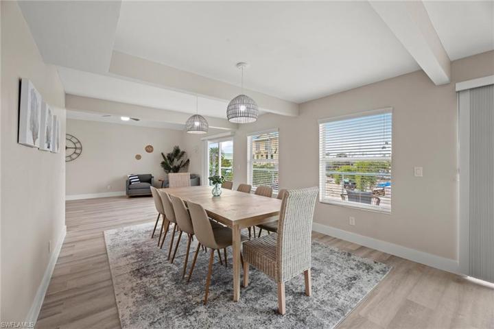 Dining room on second floor