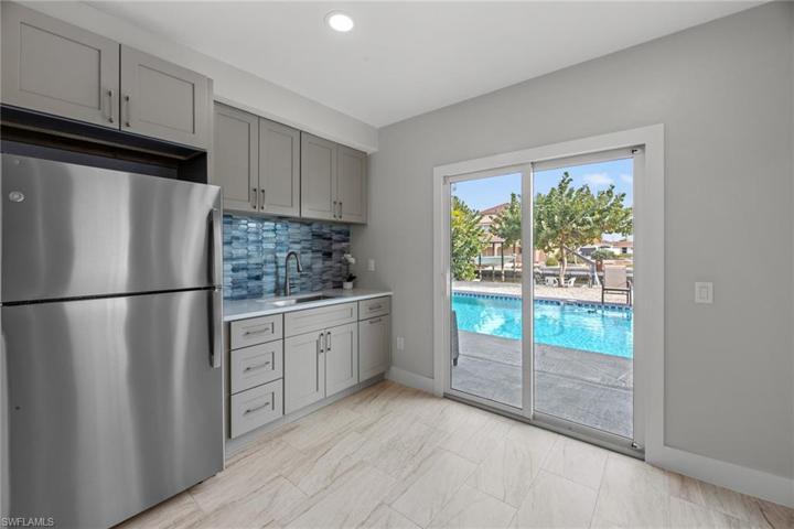 Kitchen on first floor/Guest Suite