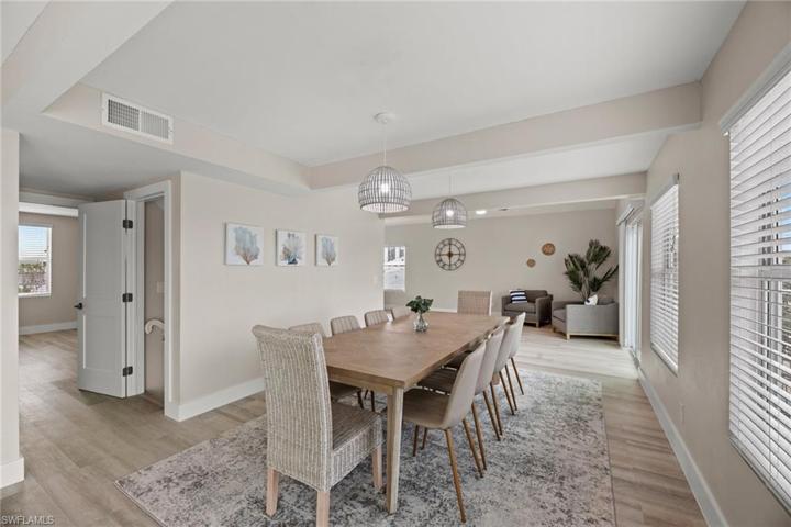 Dining room on second floor