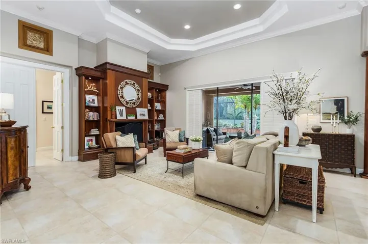 WITH WOOD BURNING FIREPLACE
