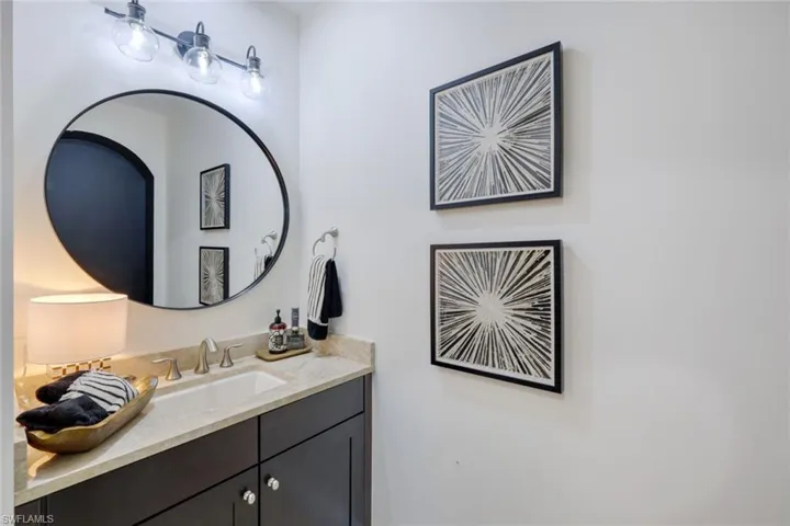 Half Bath opposite the office