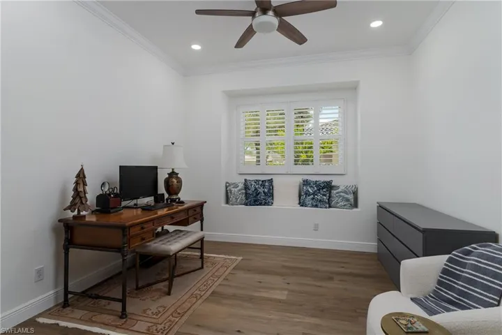 Formal Dining area or separate Media room.