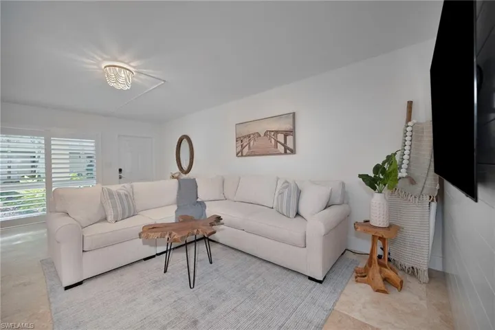 View of living area