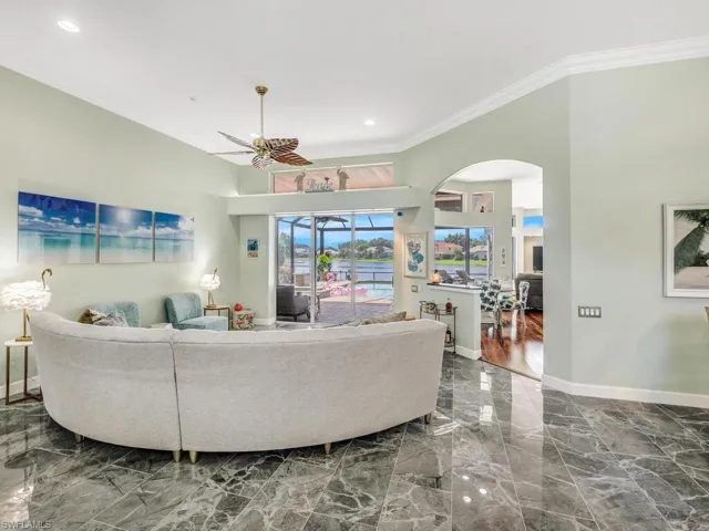 Wow! Look at these water views, newly installed polished tile.