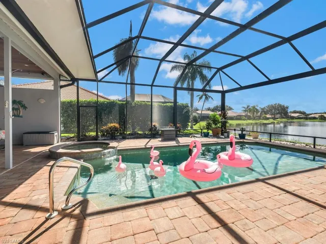 Heated pool and spa