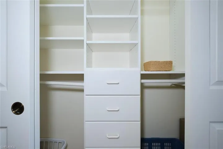 View of closet