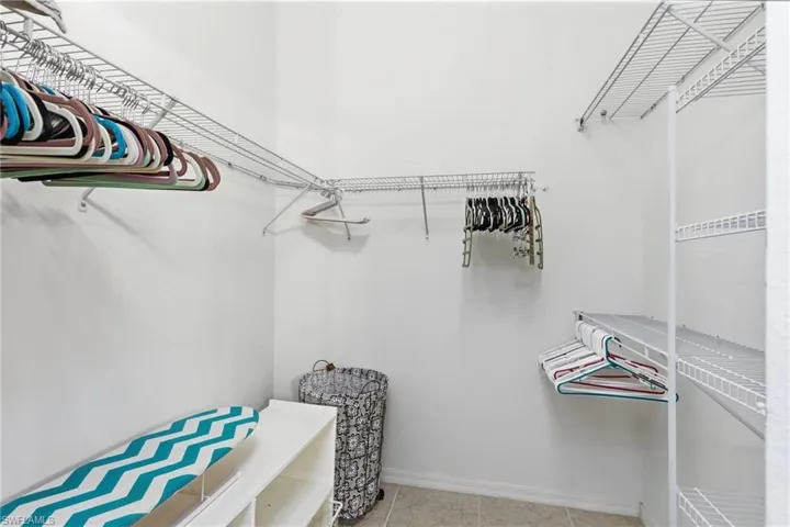 Master Walk-in Closet