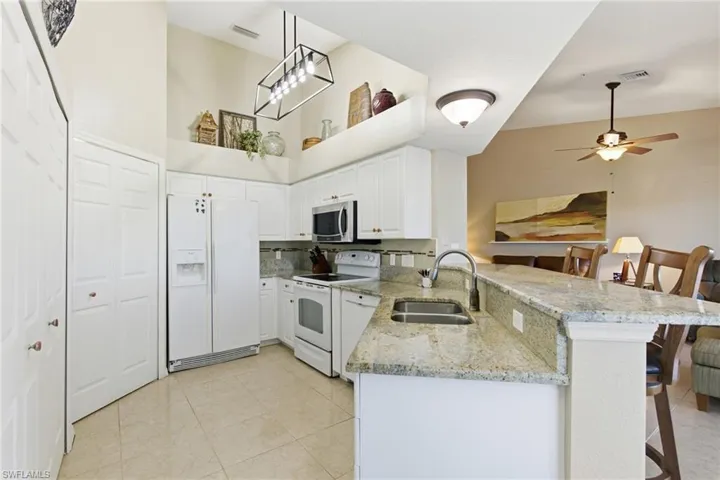 Granite Counters and Breakfast Bar
