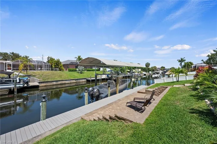 View of the Gulf Access Canal