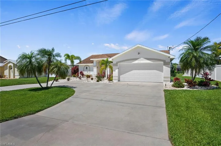 Front  of home with circle driveway