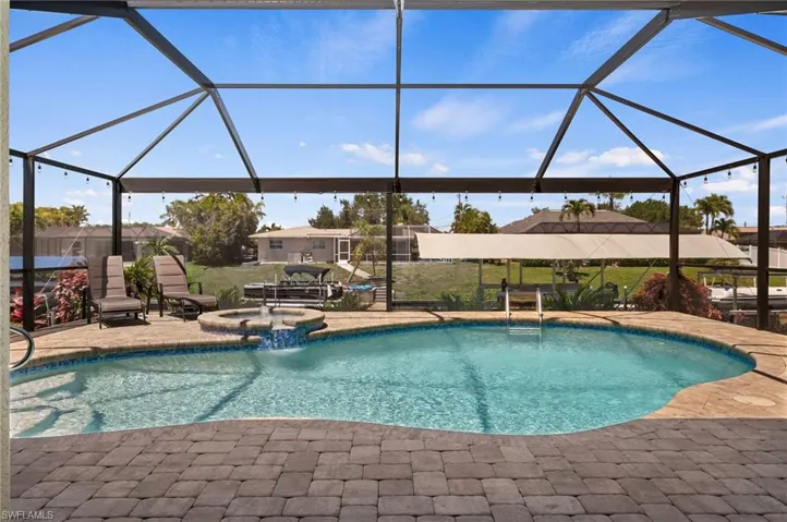 View of the Gulf Access Canal from the Pool