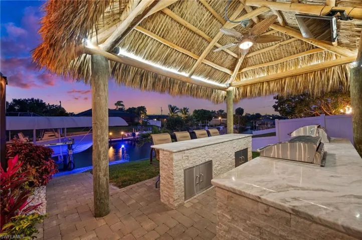 Tiki in the Evening