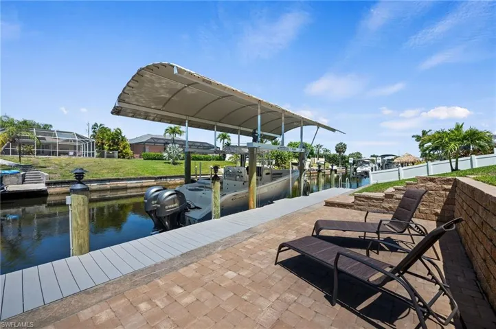 Paver Patio by your Boat!