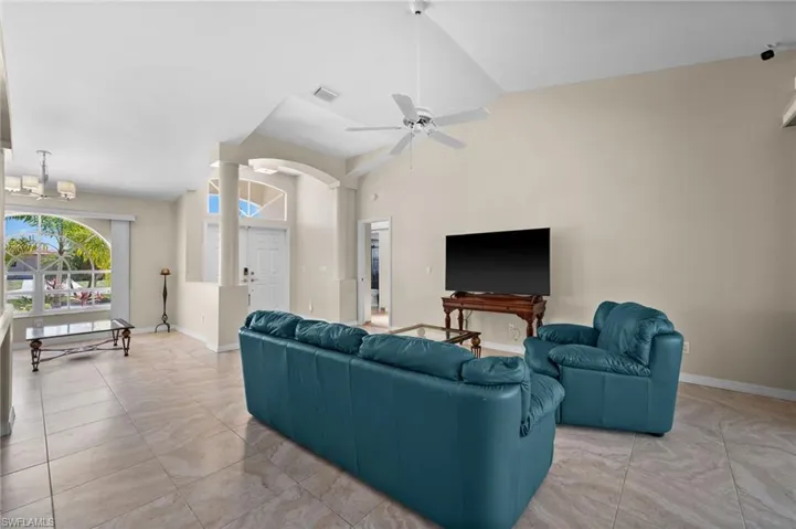Living area has lots of Space