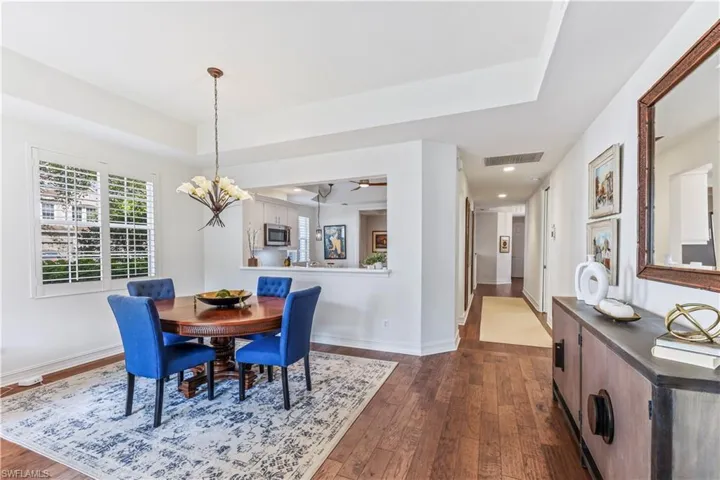 Dining Area view to kitchen