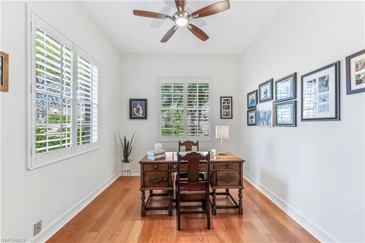 Bonus room used as home office