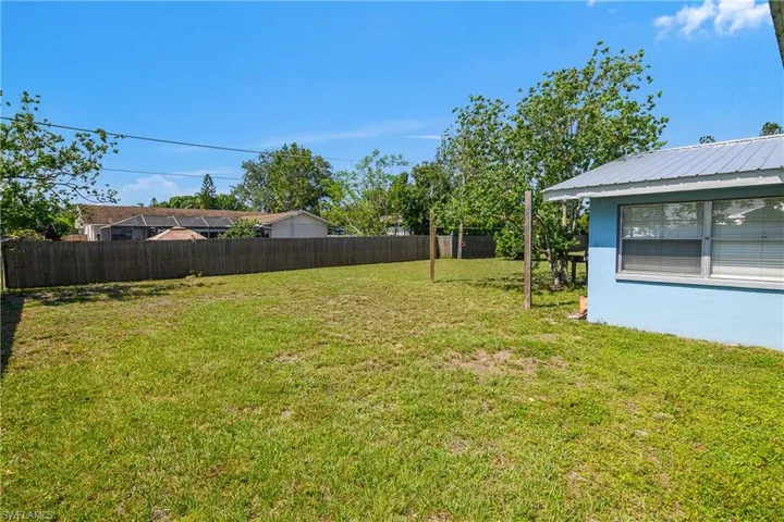 Back yard