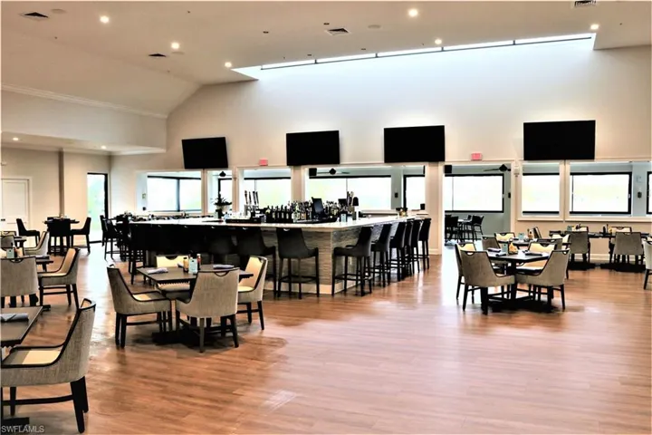 Sports bar is a great place to hang out for watching golf, football and other sports.