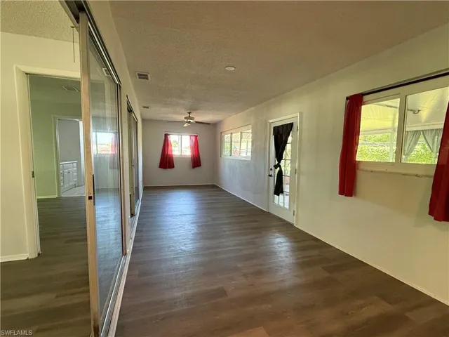 Enclosed Florida room.