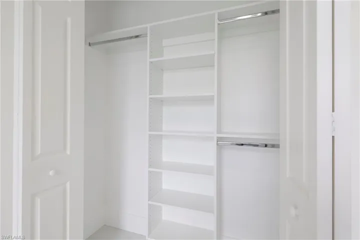 View of closet