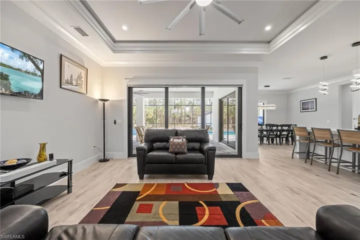 Triple Sliders to Screened Lania!  Open Concept!