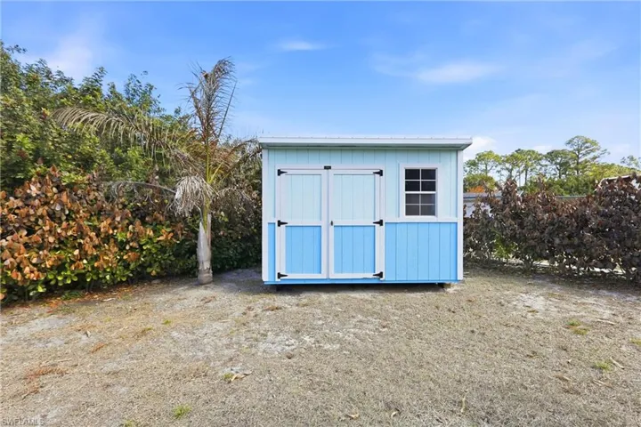 View of shed