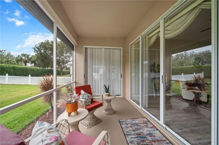 View of sunroom/lanai
