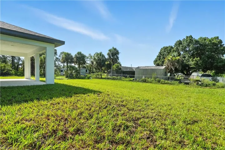 View of yard featuring a patio area