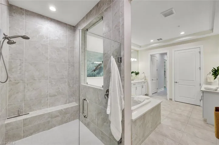 Separate Tub and Expansive Shower