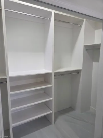 View of closet
