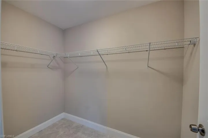 View of spacious closet