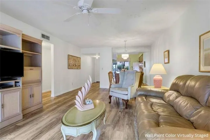 Virtually Staged Wall Color