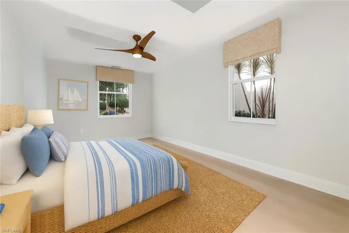 Guest bedroom 1 staged