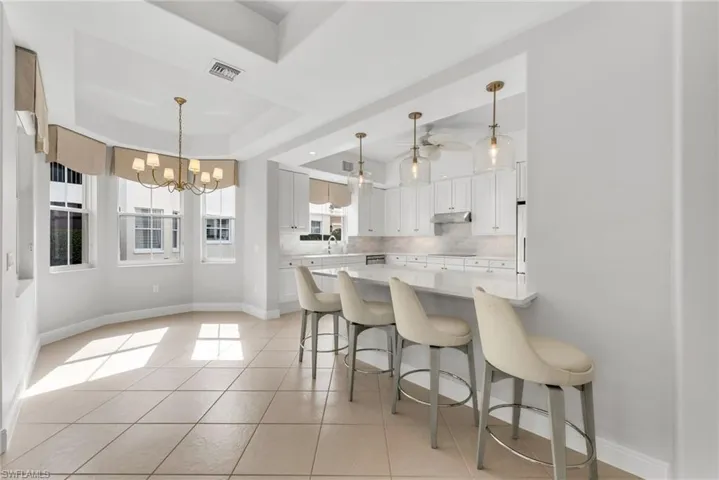 Kitchen and eat in kitchen