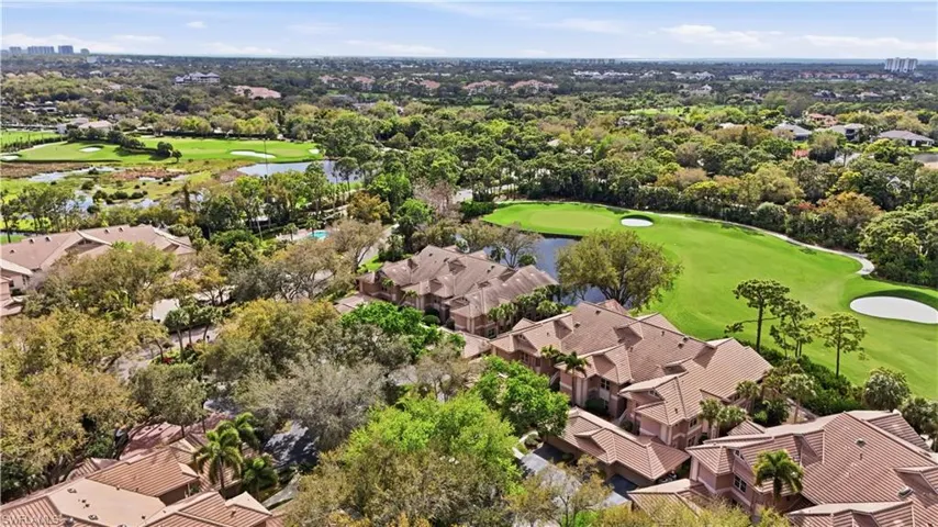 Aerial view of the community.