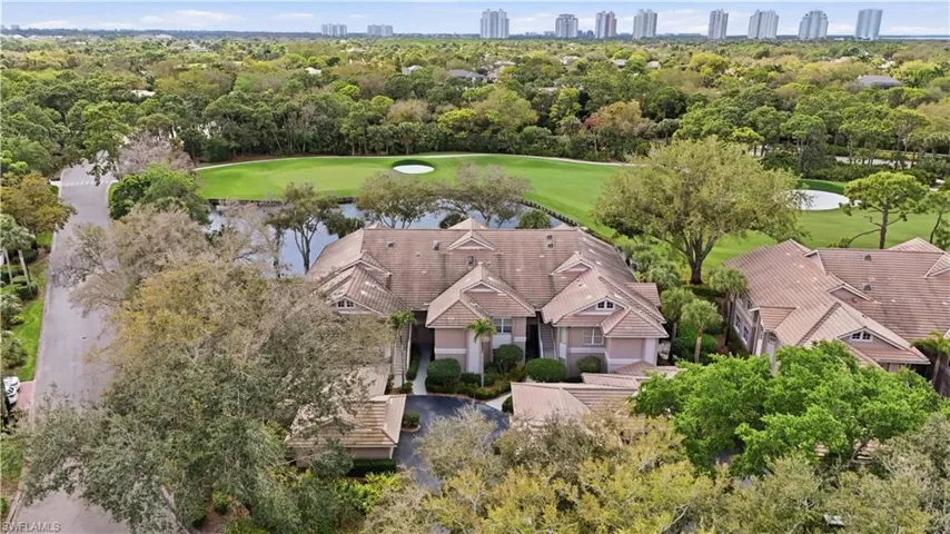 Aerial view of 26130 Devonshire, unit is to the far left.