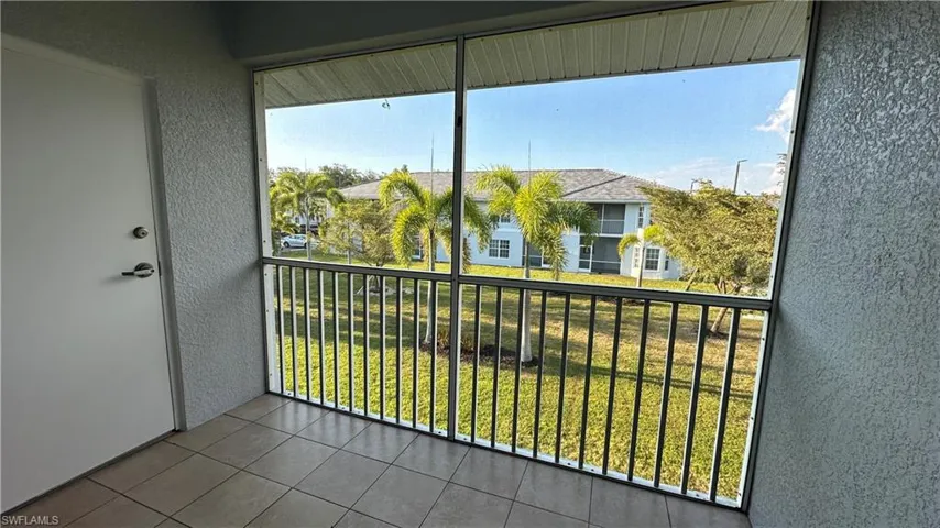 Balcony with a residential view