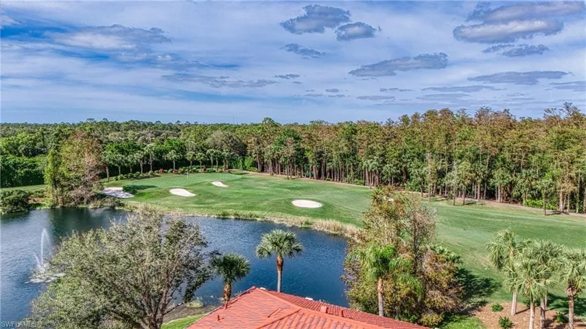 View of property's community with a water view