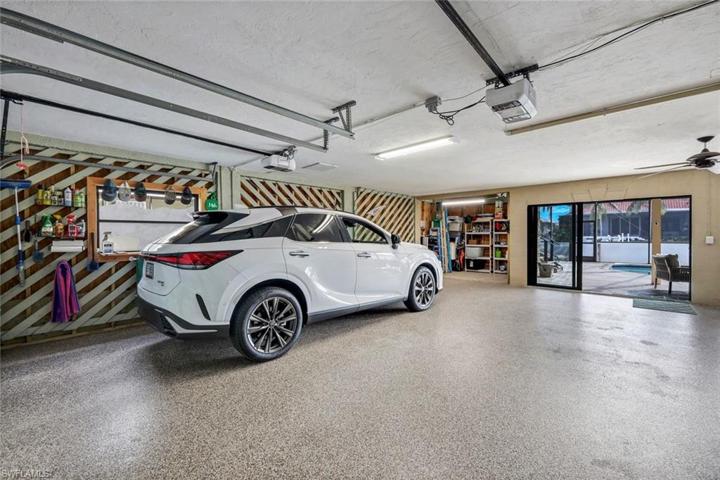 Lower Level Garage Area - Store up to 4 cars